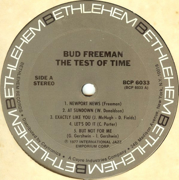 The Test Of Time