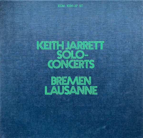 Solo Concerts: Bremen / Lausanne
