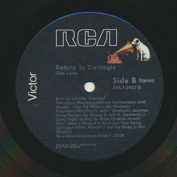 Return To Carnegie