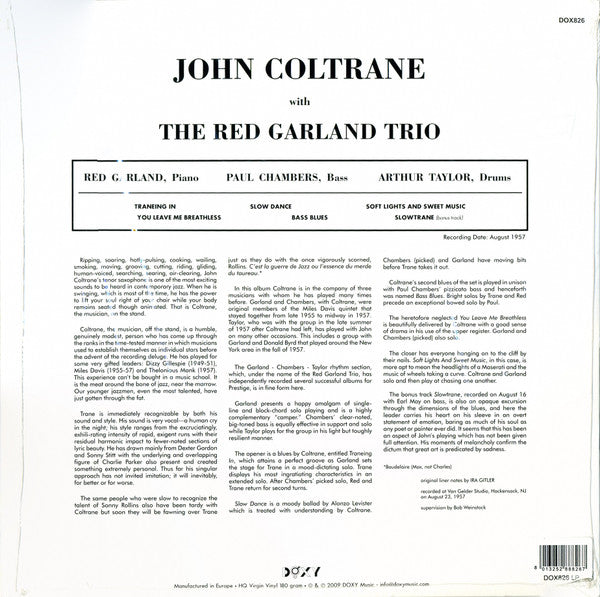 Trane Of August '57