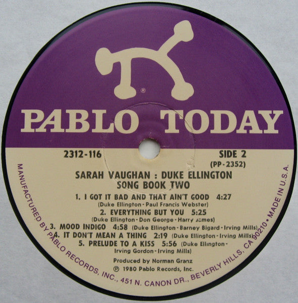 Duke Ellington Song Book Two