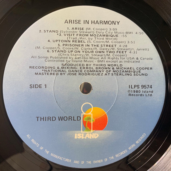 Arise In Harmony