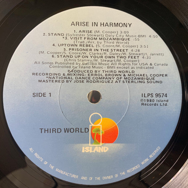 Arise In Harmony