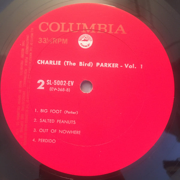 Charlie (The Bird) Parker Vol. 1 = チャーリー・パーカー・オン・ジ・エア 第1集