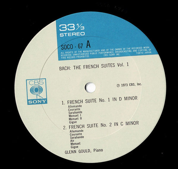 The French Suites, Vol. 1, Nos. 1-4