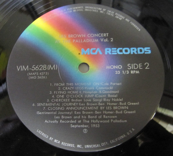 Concert At The Palladium Volume 2