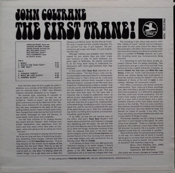 The First Trane