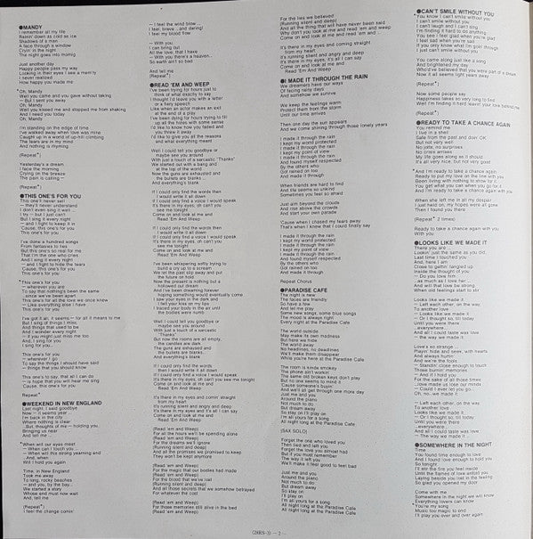 The Manilow Collection / Twenty Classic Hits