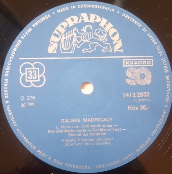 Italské Madrigaly