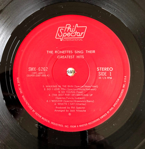 The Ronettes Sing Their Greatest Hits!