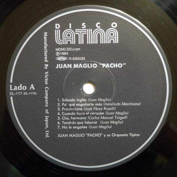 Juan Maglio Pacho 1928-32