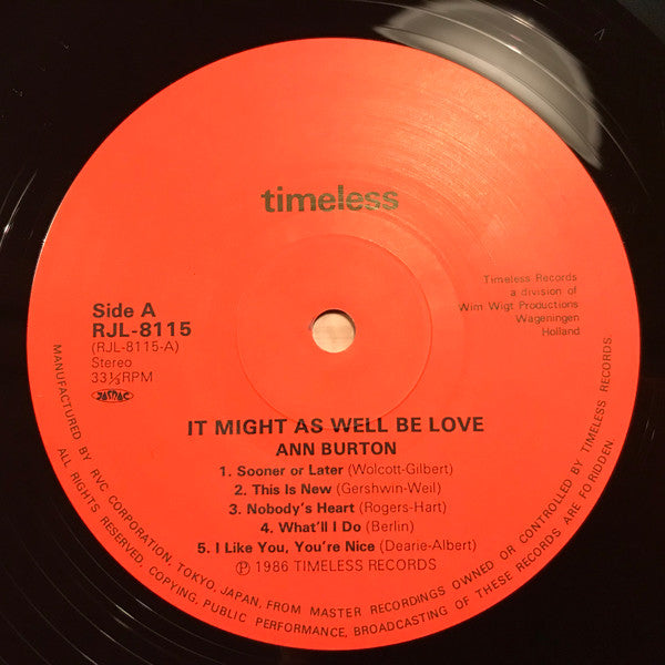 It Might As Well Be Love