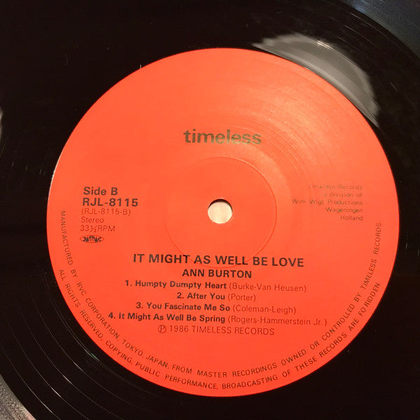 It Might As Well Be Love