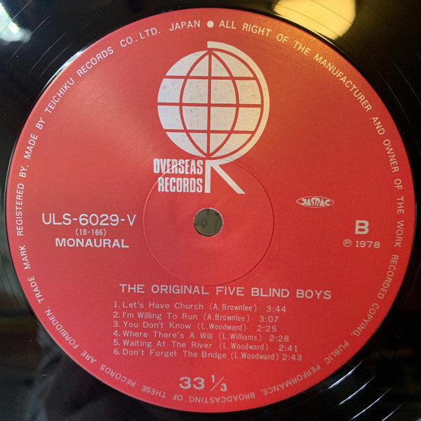The Original Five Blind Boys