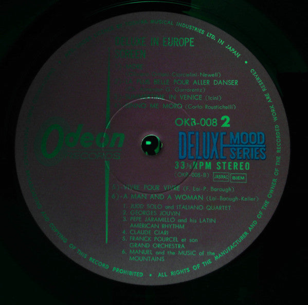 Deluxe In Europe Screen