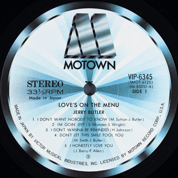 Love's On The Menu