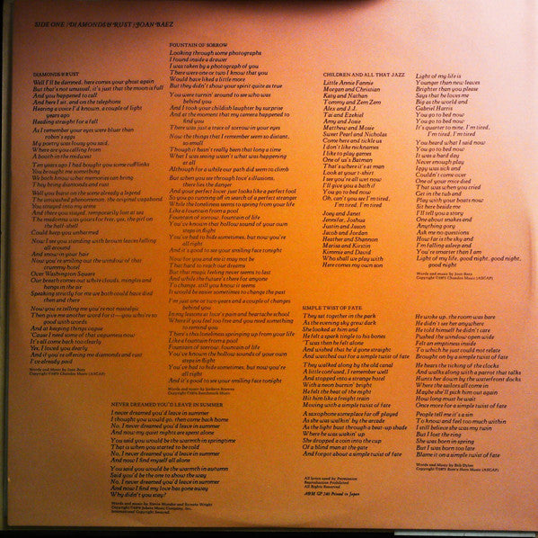 Diamonds & Rust