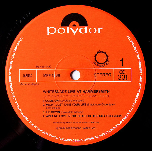 Live At Hammersmith