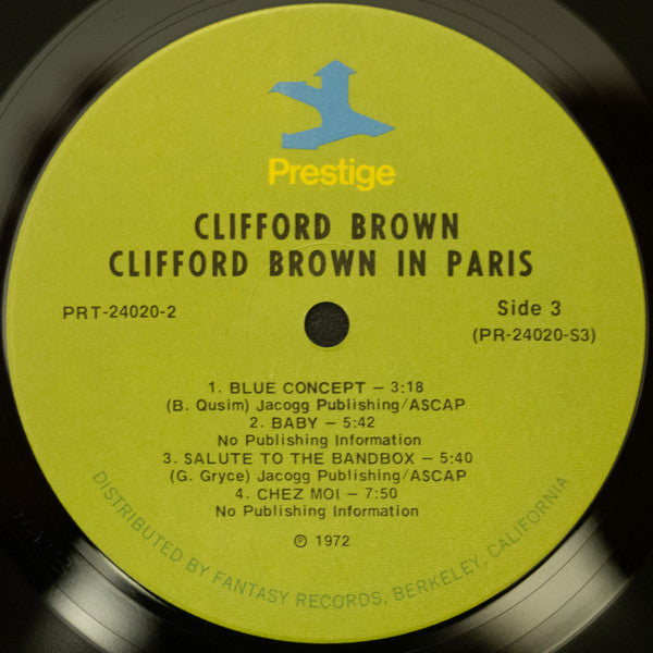 Clifford Brown In Paris