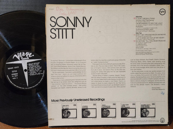 Sonny Stitt (Previously Unreleased Recordings)