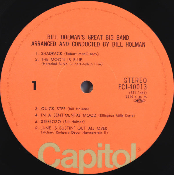 Bill Holman's Great Big Band