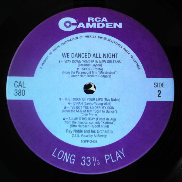 We Danced All Night