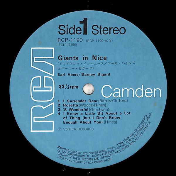 Giants In Nice