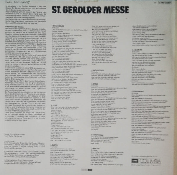 St. Gerolder Messe