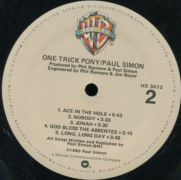 One-Trick Pony