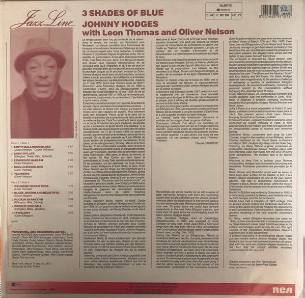 Three Shades Of Blue