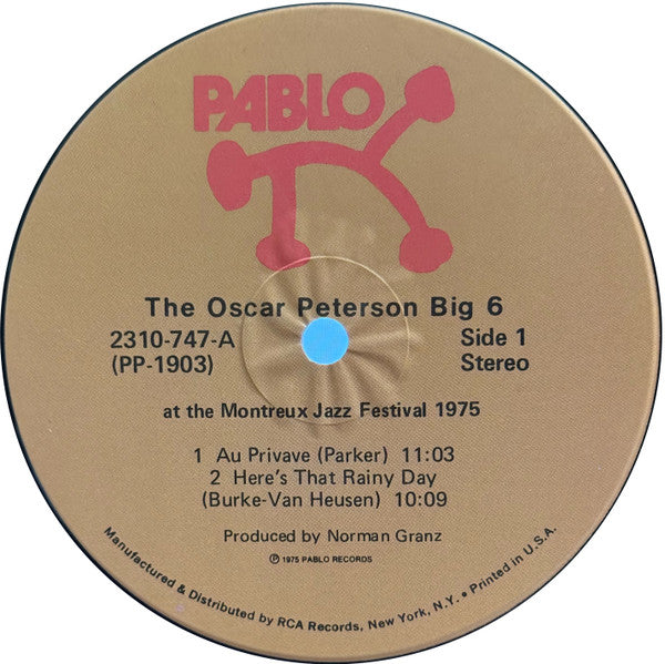 The Oscar Peterson Big 6 At The Montreux Jazz Festival 1975