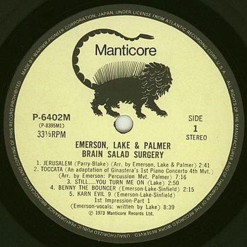 Brain Salad Surgery