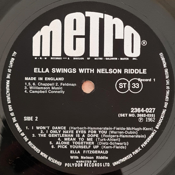 Ella Swings With Nelson
