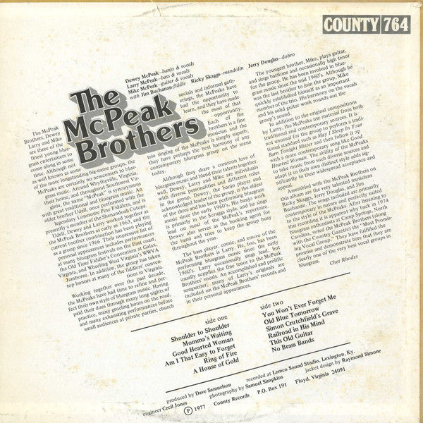 The McPeak Brothers
