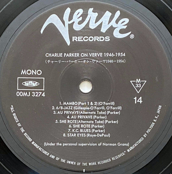 Charlie Parker On Verve 1946-1954