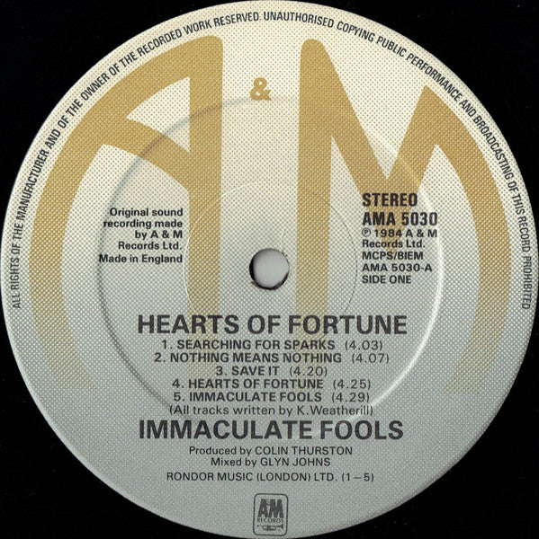 Hearts Of Fortune