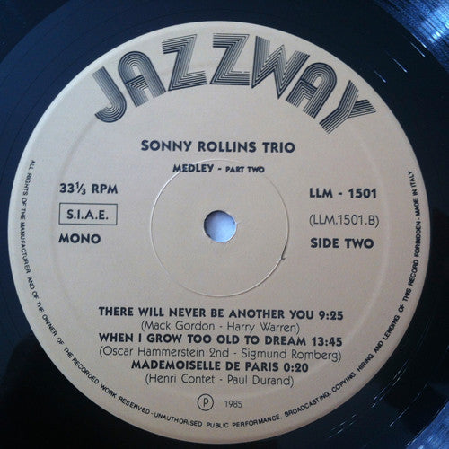 Sonny Rollins In Paris