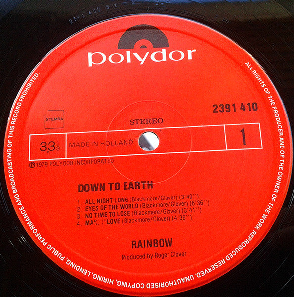 Down To Earth