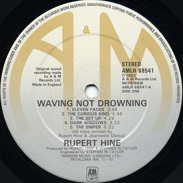Waving Not Drowning