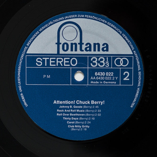 Attention! Chuck Berry!