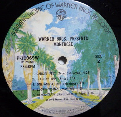 Warner Bros. Presents Montrose!