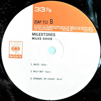 Milestones