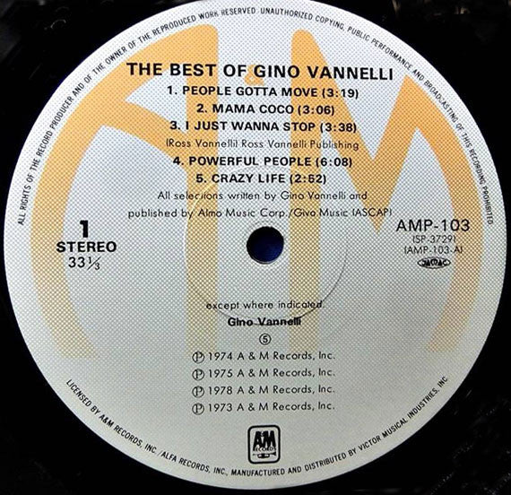 The Best Of Gino Vannelli