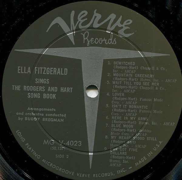 Sings The Rodgers And Hart Song Book Volume 2