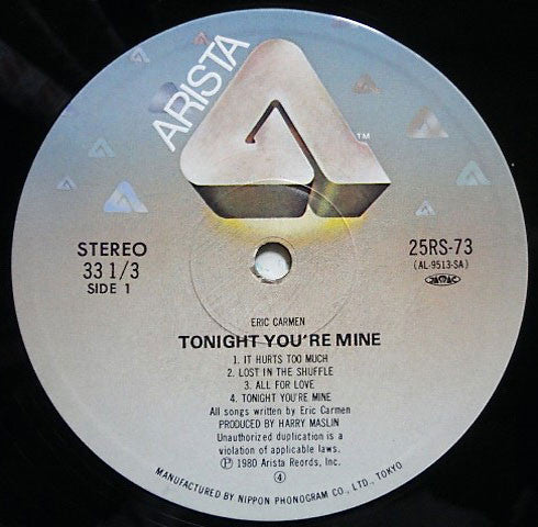 Tonight You're Mine