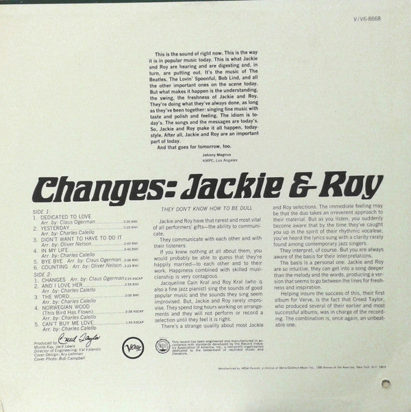 Changes