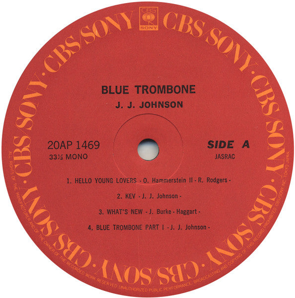 Blue Trombone