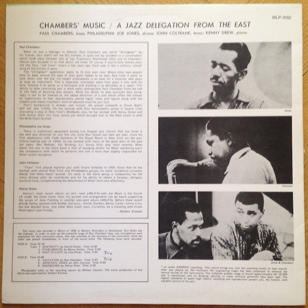 Chambers' Music: A Jazz Delegation From The East