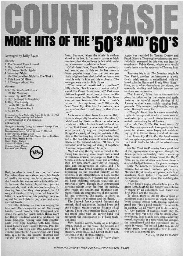More Hits Of The '50's And '60's