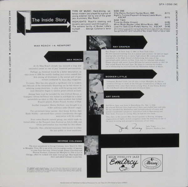 Max Roach + 4 At Newport